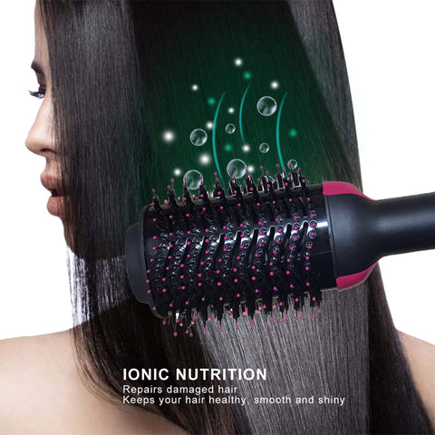 Hot Air Brush Dry, Style, and Volumize with Ionic Technology